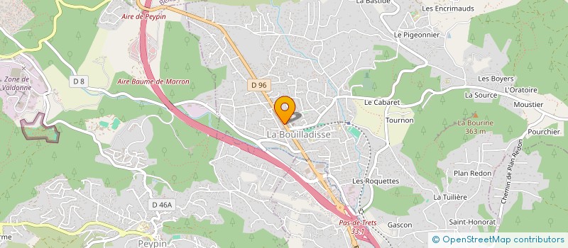 localisation de l'entreprise 833 237 324   LA BOUILLADISSE