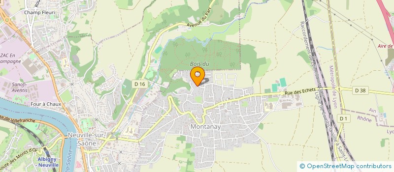 localisation de l'entreprise 833 242 647   MONTANAY