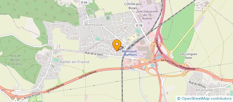 localisation de l'entreprise 833 248 693   PLAISIR