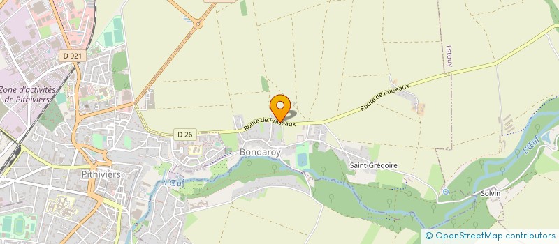 localisation de l'entreprise 833 254 840   BONDAROY