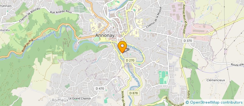 localisation de l'entreprise 833 269 988   ANNONAY