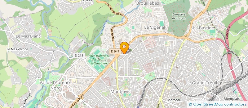 localisation de l'entreprise 833 287 840 à LIMOGES