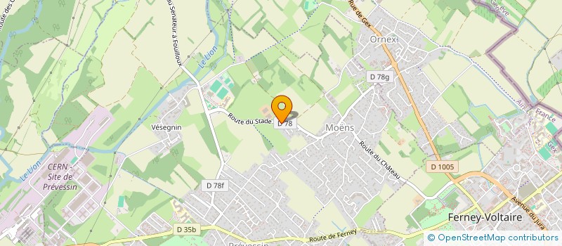 localisation de l'entreprise 833 290 380 à FERNEY-VOLTAIRE