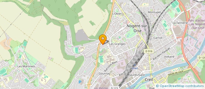 localisation de l'entreprise 833 310 360 à NOGENT-SUR-OISE