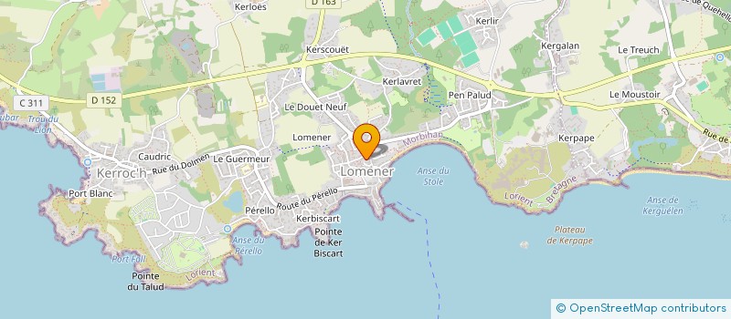 localisation de l'entreprise 833 324 668   PLOEMEUR