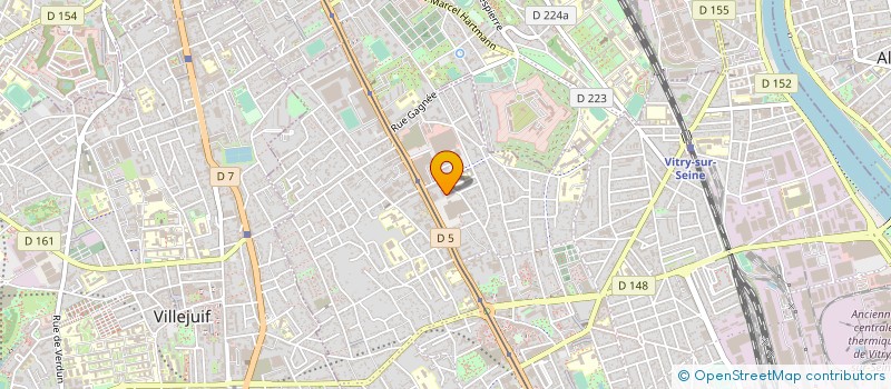 localisation de l'entreprise 833 382 302  à VITRY-SUR-SEINE