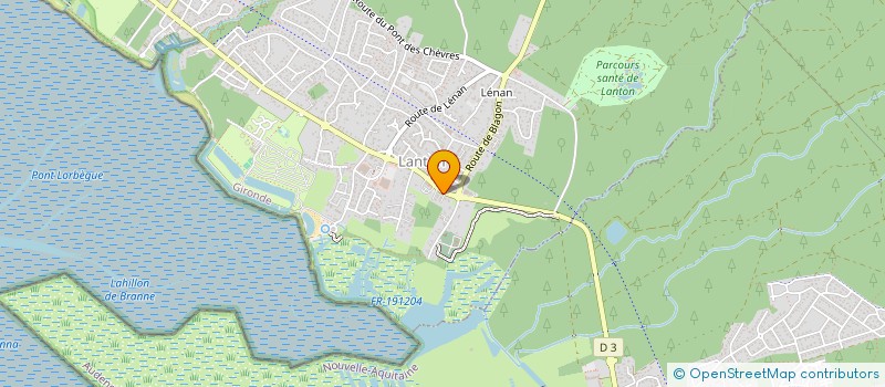 localisation de l'entreprise 833 383 755   LE TEICH