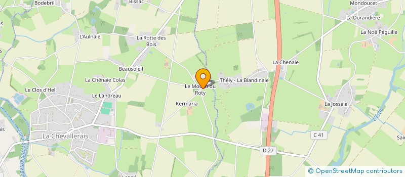 localisation de l'entreprise 833 412 554   HERIC