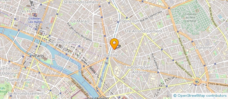 localisation de l'entreprise 833 412 703   PARIS