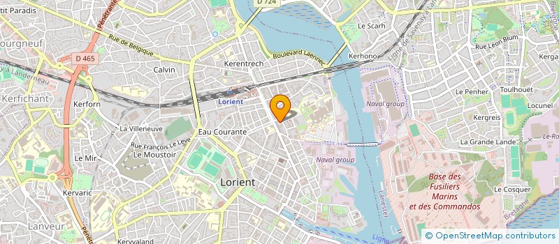 localisation de l'entreprise 833 419 617   LORIENT