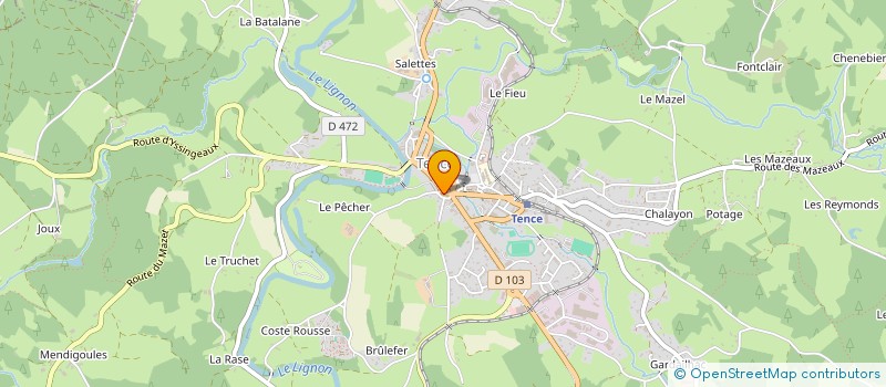 localisation de l'entreprise 833 435 027   SAINT-JEURES