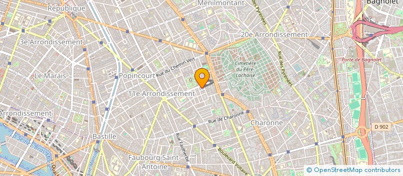 localisation de l'entreprise 833 439 946   PARIS