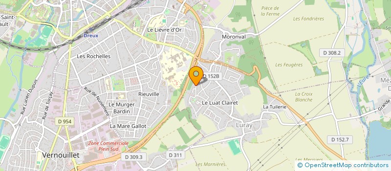 localisation de l'entreprise 833 441 595 à LURAY