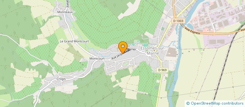 localisation de l'entreprise 833 443 245   VILLIERS-SUR-MORIN