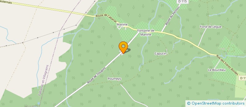 localisation de l'entreprise 833 444 250   MAZERES