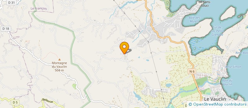 localisation de l'entreprise 833 470 800   LE VAUCLIN