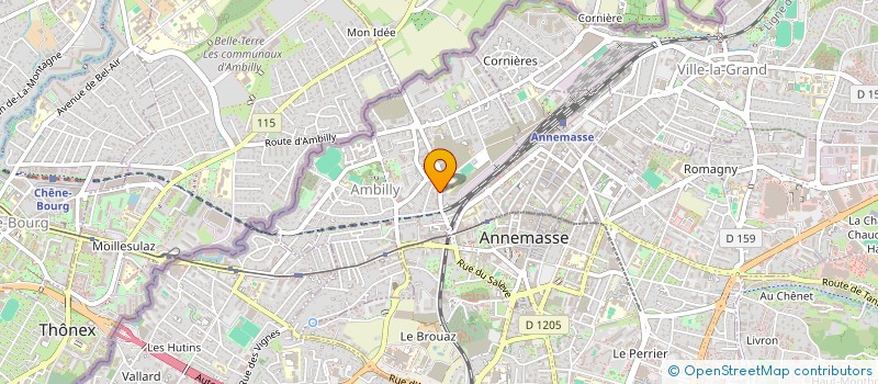 localisation de l'entreprise 833 477 300   AMBILLY