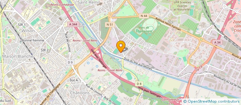 localisation de l'entreprise 833 477 797   REIMS