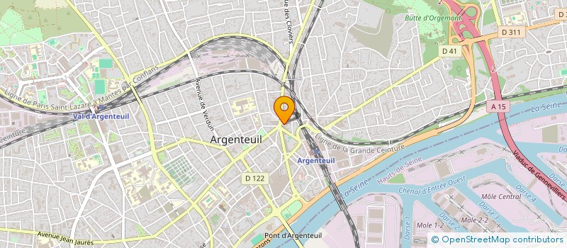 localisation de l'entreprise 833 495 740   ARGENTEUIL