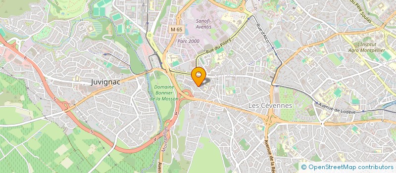localisation de l'entreprise 833 495 898 à MONTPELLIER