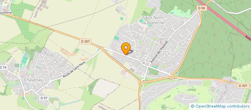 localisation de l'entreprise 833 510 308   SAINT-NOM-LA-BRETECHE