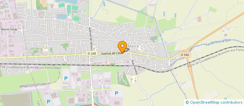 localisation de l'entreprise 833 533 540 à CALAIS
