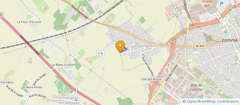 localisation de l'entreprise 833 549 090   PERENCHIES