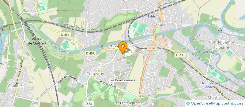 localisation de l'entreprise 833 563 315   BUSSY-SAINT-GEORGES