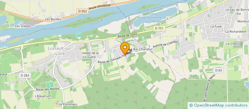 localisation de l'entreprise 833 598 626   AMBOISE