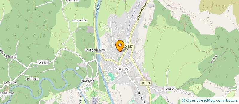 localisation de l'entreprise 833 600 588   AUBENAS