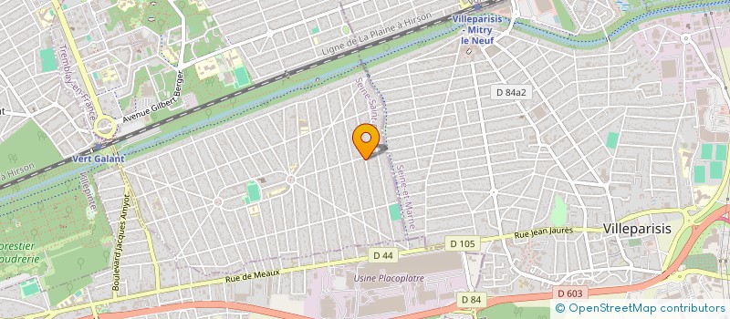 localisation de l'entreprise 833 631 252   TREMBLAY-EN-FRANCE