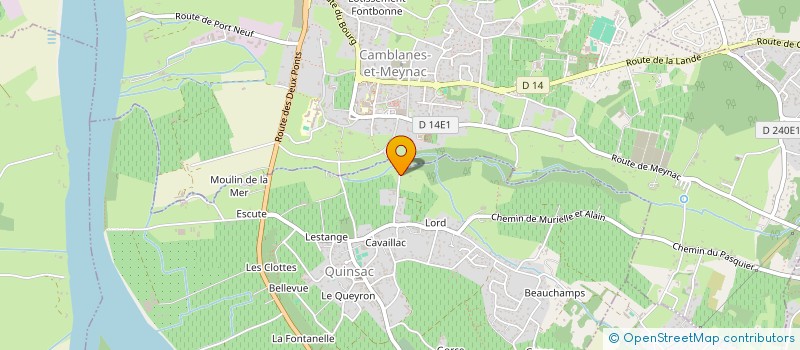 localisation de l'entreprise 833 657 265   AMBERT