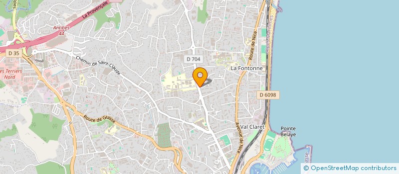 localisation de l'entreprise 833 687 312 à ANTIBES