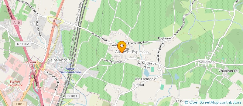 localisation de l'entreprise 833 689 458 à SAINT-ANDRE-DE-CUBZAC