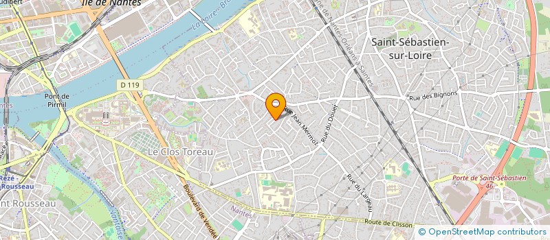 localisation de l'entreprise 833 689 599   SAINT-SEBASTIEN-SUR-LOIRE