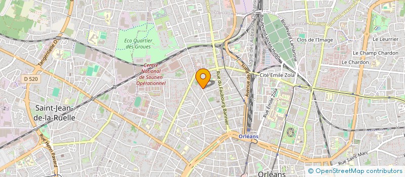 localisation de l'entreprise 833 707 615 à ORLEANS