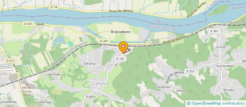 localisation de l'entreprise 833 724 784  à BIARRITZ