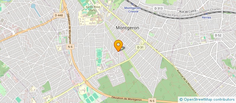 localisation de l'entreprise 833 727 068 à BRUNOY
