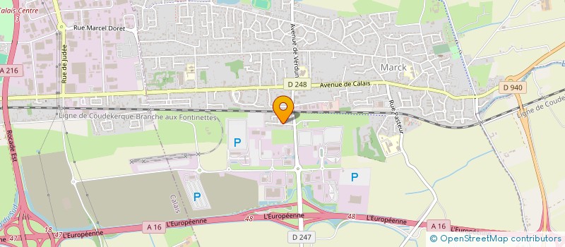 localisation de l'entreprise 833 730 146   CALAIS