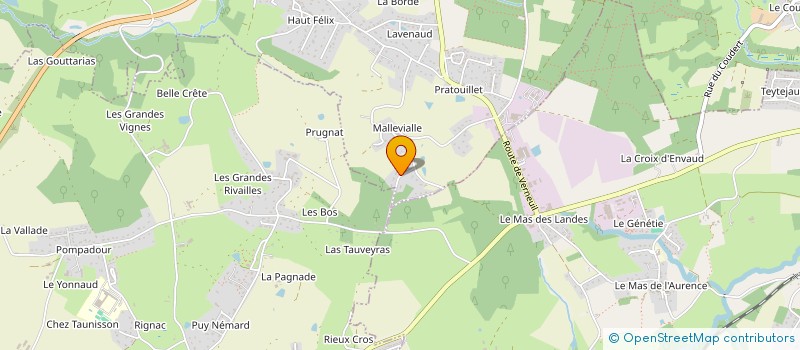 localisation de l'entreprise 833 736 614   SAINT-MARTIAL-DE-VALETTE