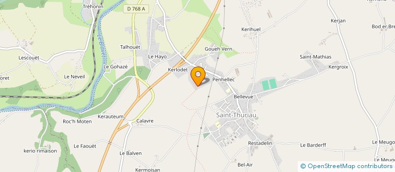 localisation de l'entreprise 833 741 937   SAINT-THURIAU