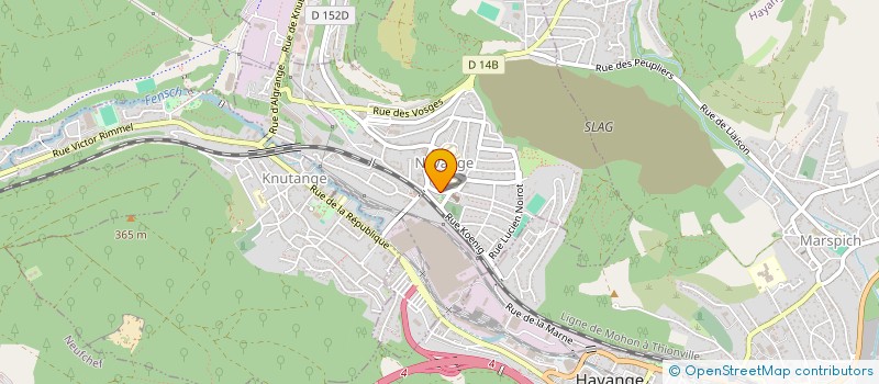 localisation de l'entreprise 833 742 562   NILVANGE