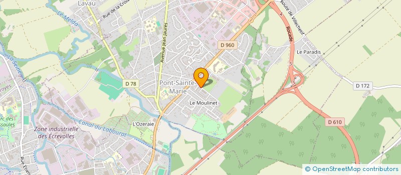 localisation de l'entreprise 833 751 522   PONT-SAINTE-MARIE