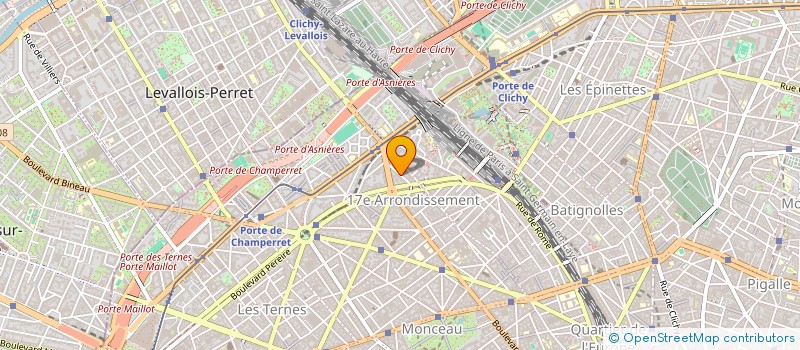 localisation de l'entreprise 833 751 886   CLICHY