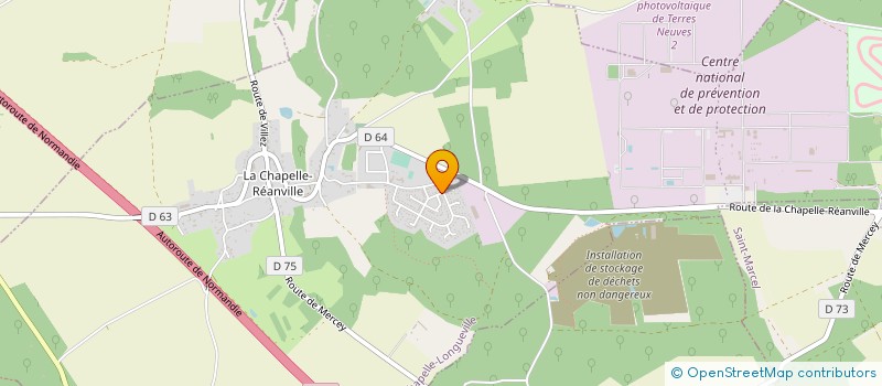 localisation de l'entreprise 833 756 703   LA CHAPELLE-LONGUEVILLE