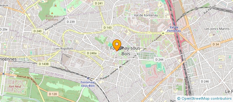 localisation de l'entreprise 833 758 287 à FONTENAY-SOUS-BOIS