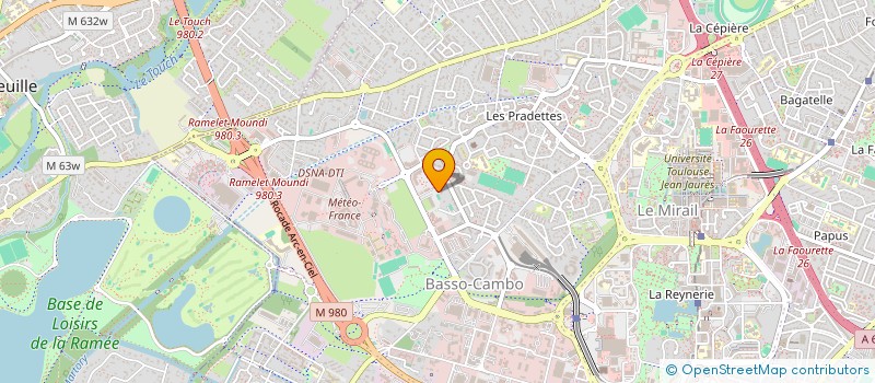 localisation de l'entreprise 833 760 440   TOULOUSE