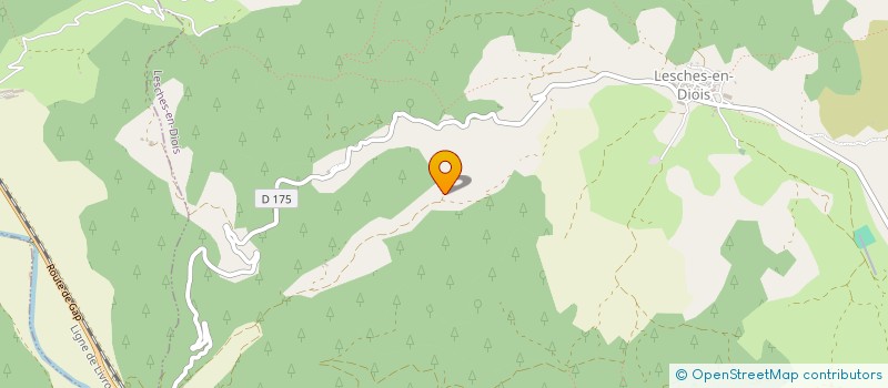 localisation de l'entreprise 833 764 236   LESCHES-EN-DIOIS