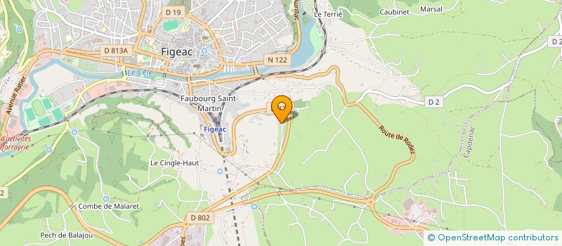 localisation de l'entreprise 833 783 962   FIGEAC