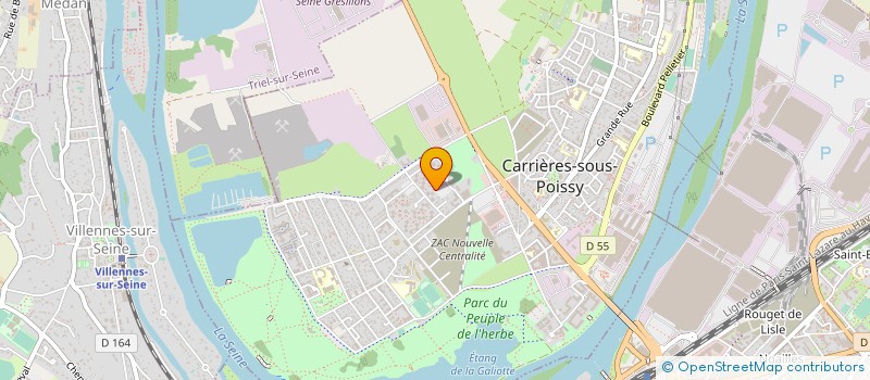 localisation de l'entreprise 833 794 241   CARRIERES-SOUS-POISSY